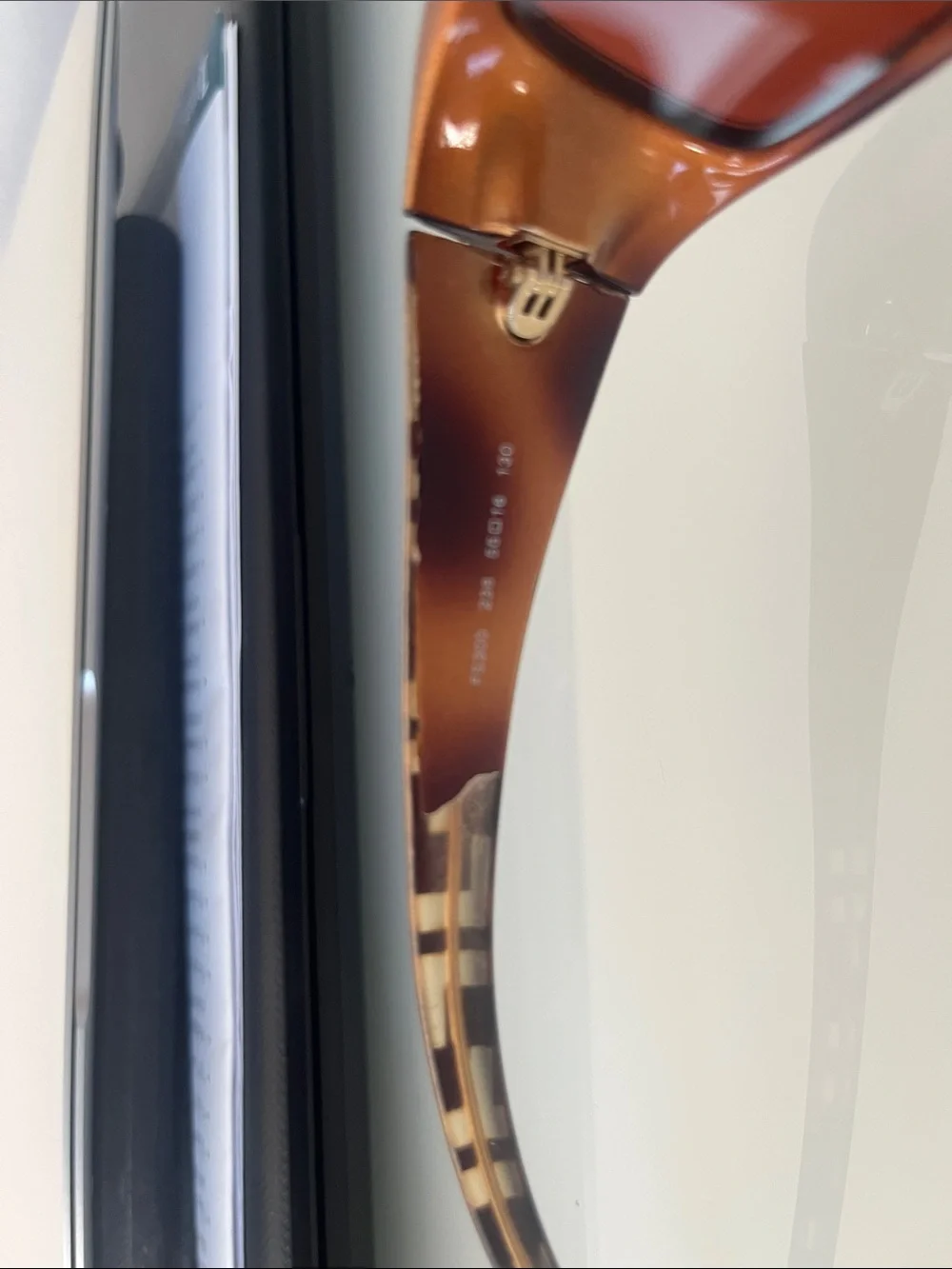 The Fendi 300 is a neat frame with its temples beautifully designed with transpa